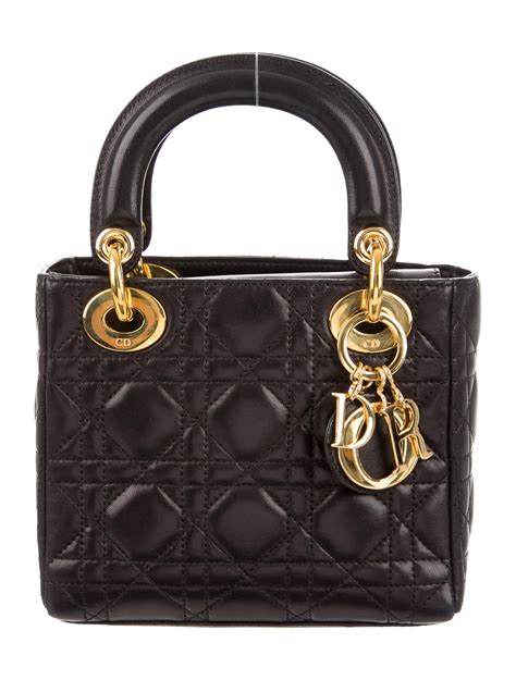 dior small handbag|lady Dior mini tote.